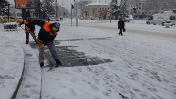 TOKAT’TA KAR YAĞIŞI, 170 KÖY YOLUNU KAPATTI