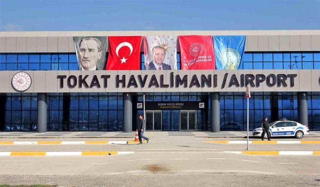 Cumhurbaşkanı Erdoğan’ın açılışını yaptığı Tokat havalimanına yoğun ilgi