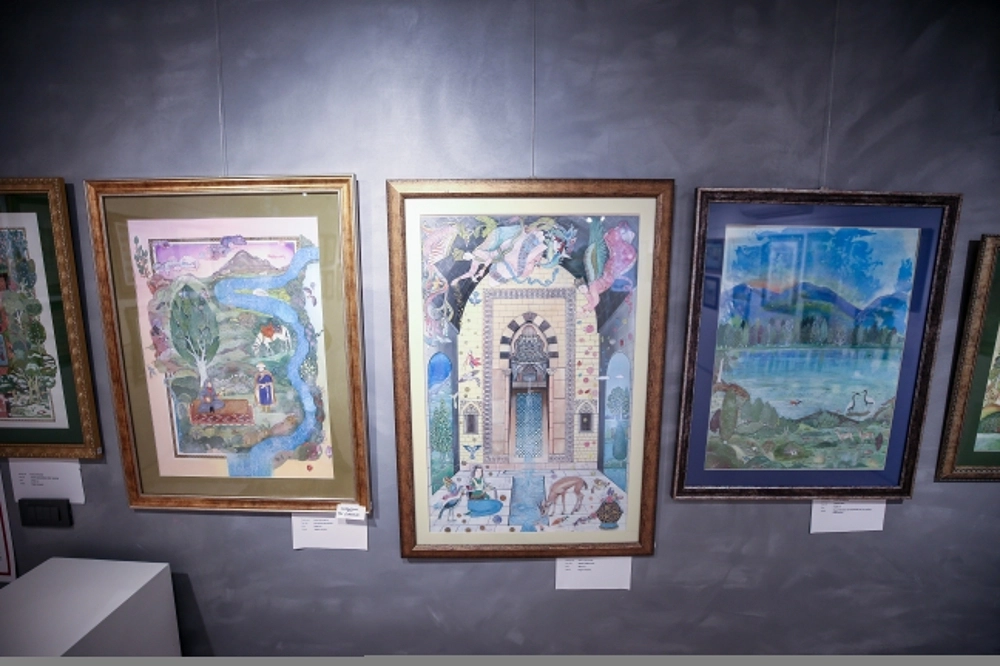 Bursa’daki sergi, Tokat’ın geçmişine farklı tekniklerdeki 59 tabloyla ışık tutuyor