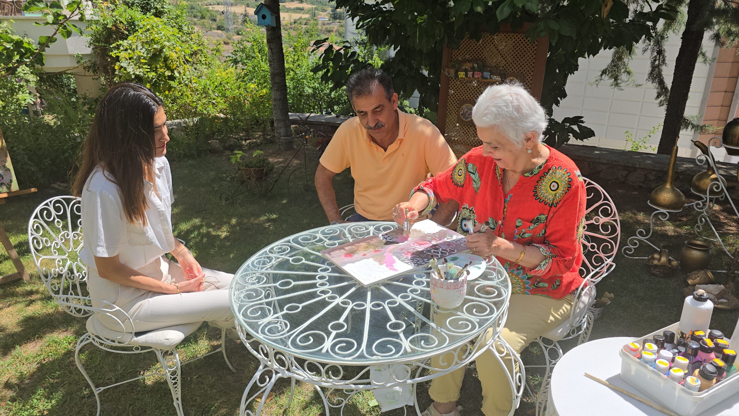 Tokat’tan İlham Verici Hikaye: Nimet Aytekin, Kanseri Sanatla Yendi