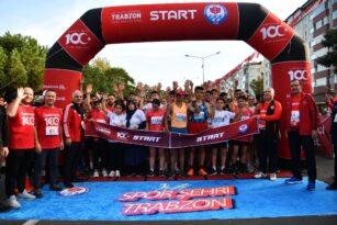 43. ULUSLARARASI TRABZON YARI MARATONU KOŞULDU