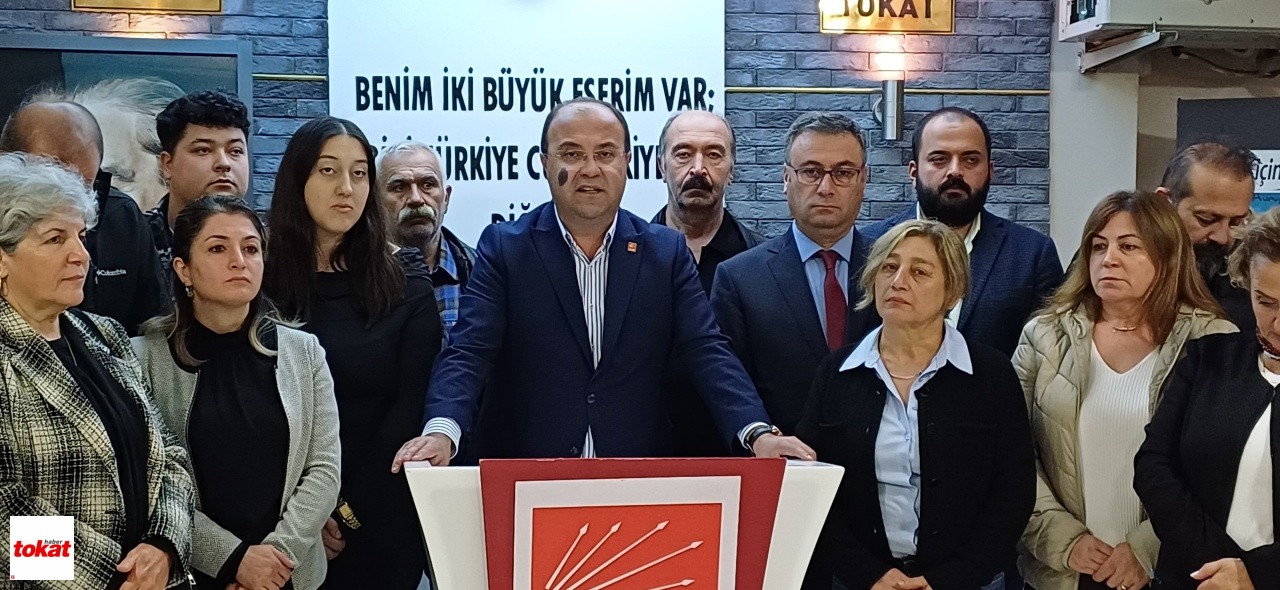 Özer’in tutuklanmasına Tokat’ta CHP’den tepki! – Tokat Haberleri – Tokat Son Dakika