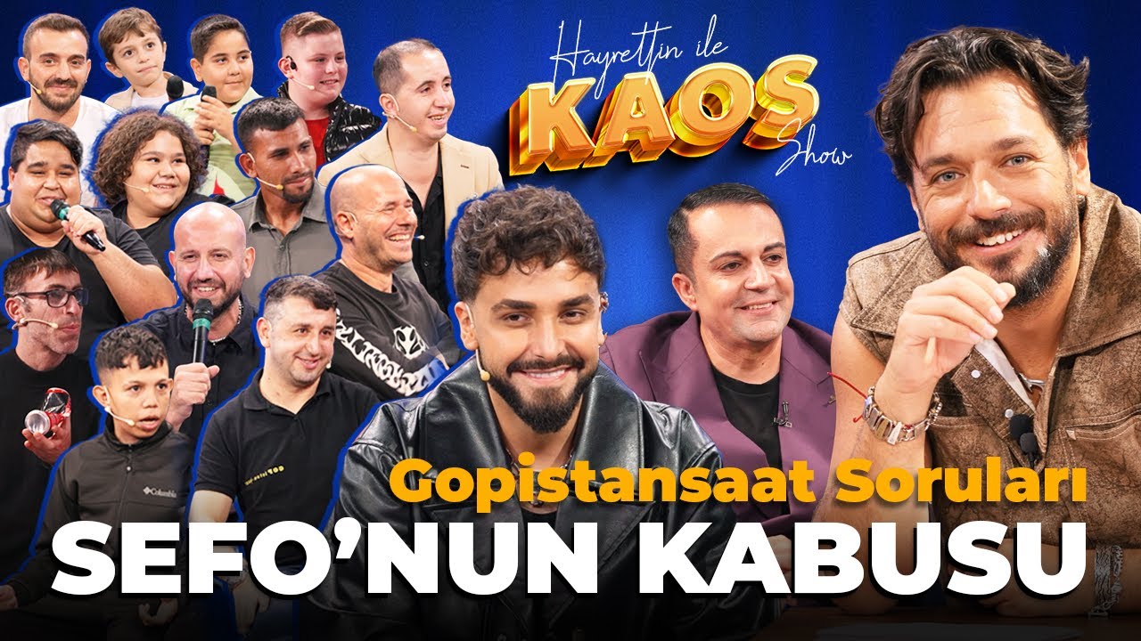 Hayrettin’in Kaos Show’unda Tokatlı Gopistan Etem Soruları İle Sefo’yu Şaşırttı – Tokat Haberleri – Tokat Son Dakika