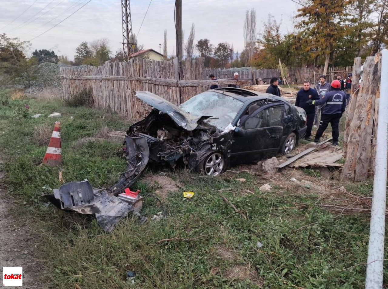 Kontrolden çıkan otomobil takla attı: 4 yaralı – Tokat Haberleri – Tokat Son Dakika