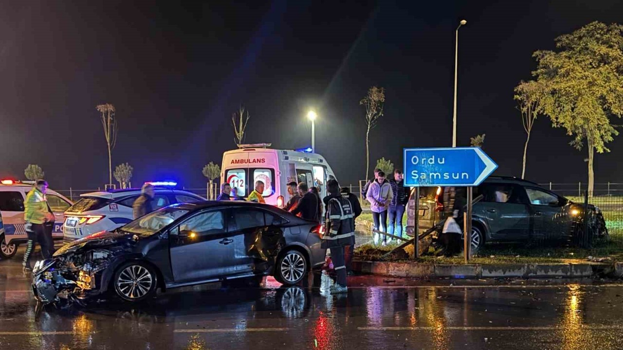 Ordu’da iki otomobil çarpıştı: 5 yaralı – Tokat Haberleri – Tokat Son Dakika