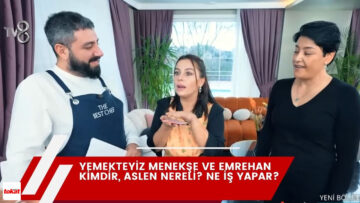 Yemekteyiz Menekşe ve Emrehan kimdir, aslen nereli? Ne iş yapar? – Tokat Haberleri – Tokat Son Dakika