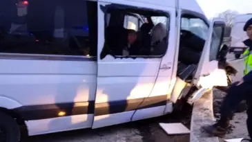 Tokat’ta İşçi Servisi Kaza Yaptı: 21 Yaralı